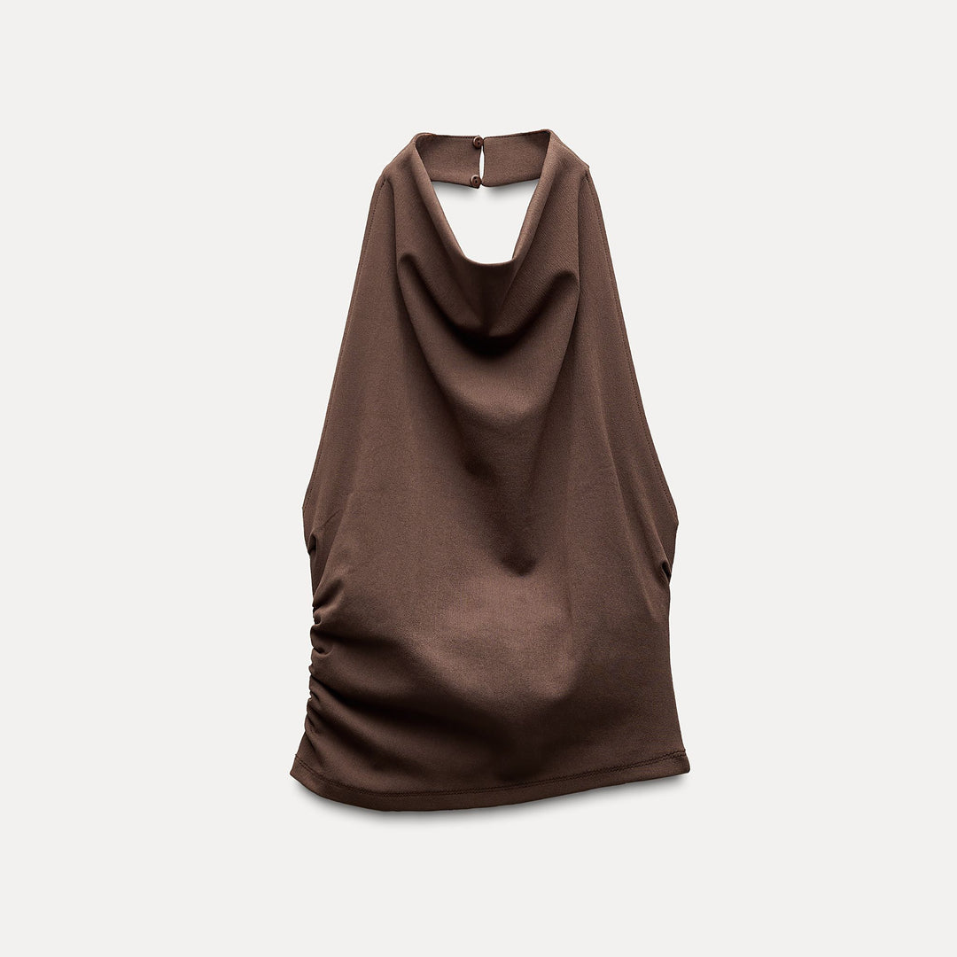 Moudda ZARA - Haut brassière, matière fluide et élastique – ensemble - Tunisie 1