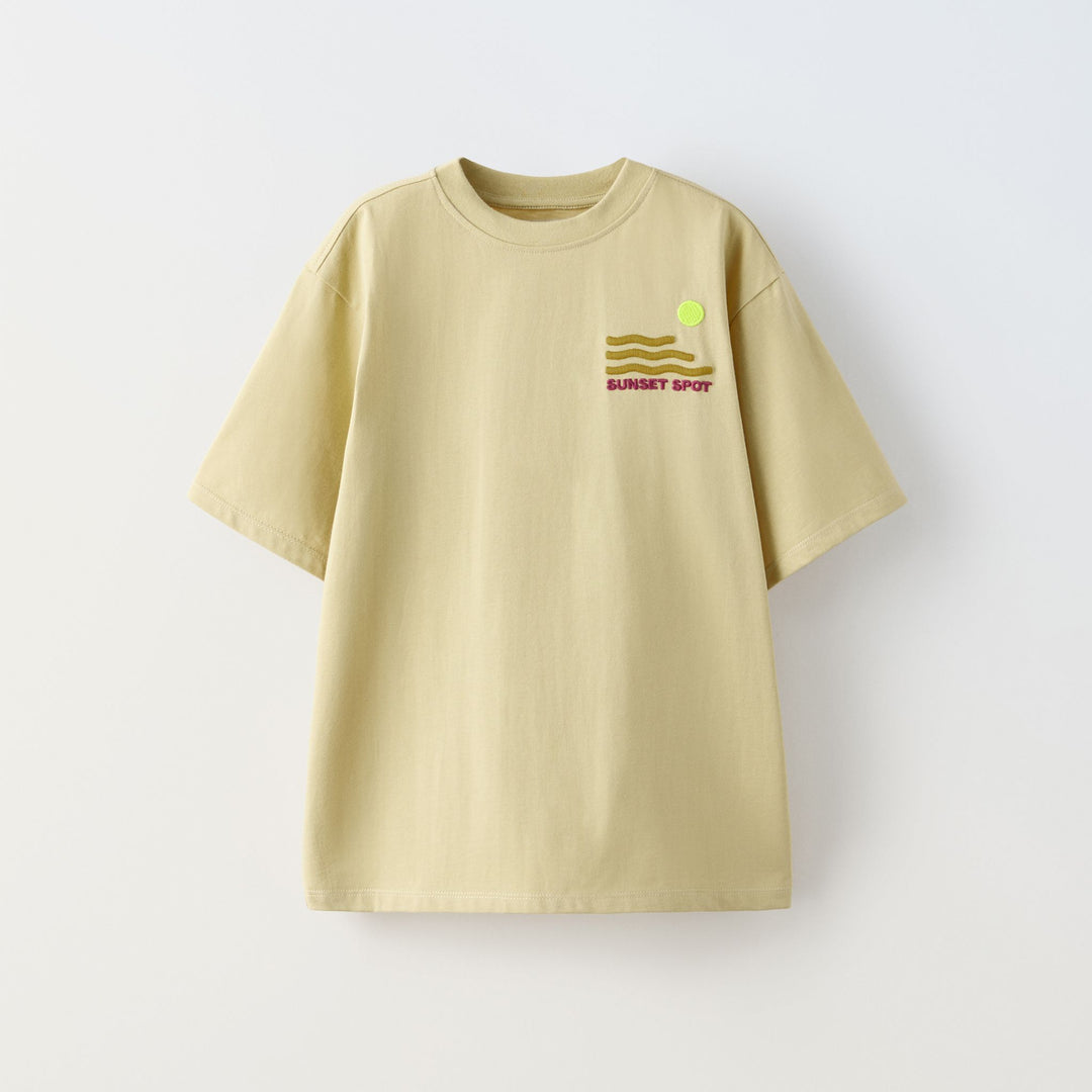 Moudda ZARA - T-shirt brodé et imprimé dos - Tunisie 2