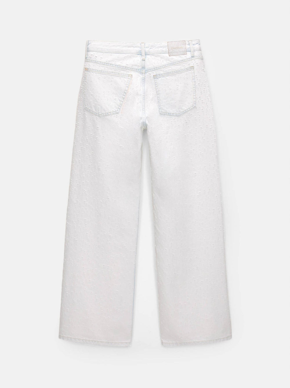 Moudda PULL & BEAR - Pantalon Denim Droit Taille Moyenne Mini Déchiré - Tunisie 2