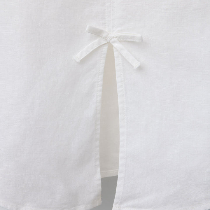 Moudda ZARA - Chemise Fille - Détail Dos Nœud & Lin/Coton - Tunisie 4