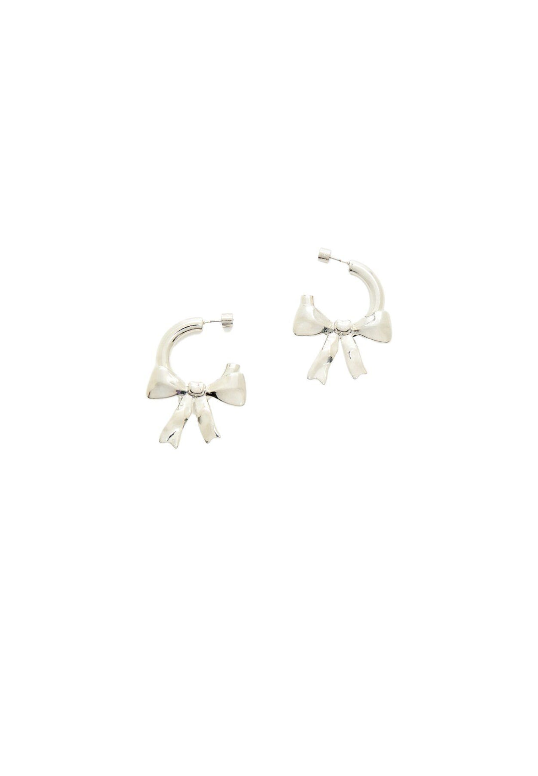 Moudda STRADIVARIUS - Boucle d'Oreille Anneau avec Nœud - Tunisie 1