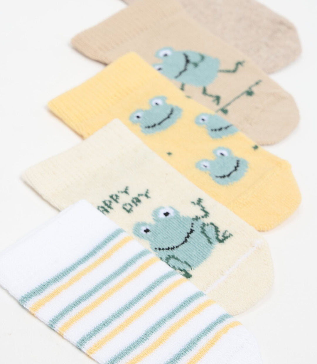 Moudda Lefties - Pack 5 Chaussettes Sport - Grenouille Terre - Tunisie 3