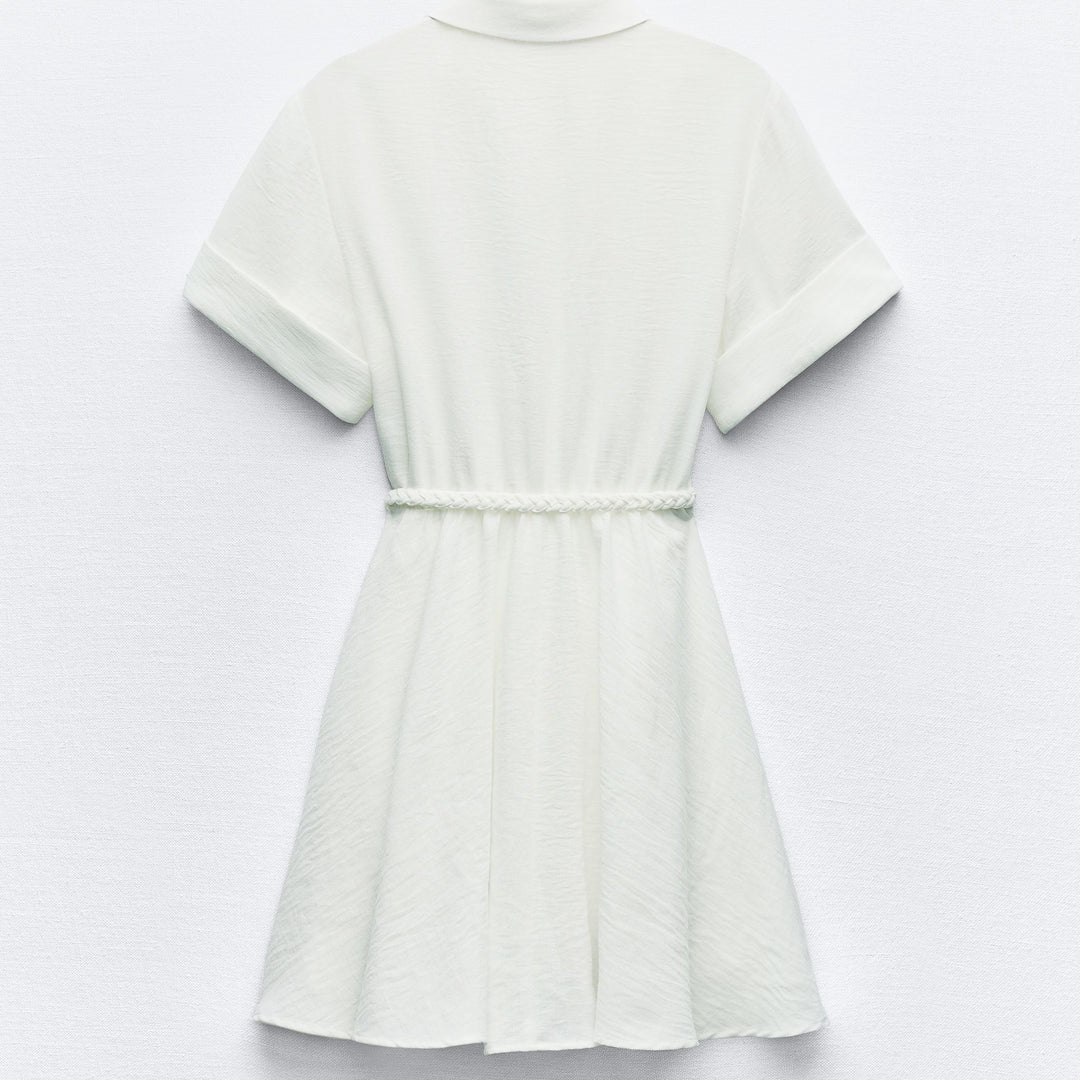 Moudda ZARA - Robe chemise courte rustique - Tunisie 4