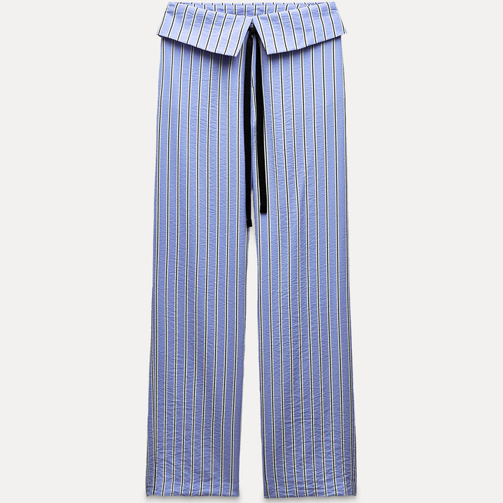Moudda ZARA - Pantalon rayé taille maxi - Tunisie 2