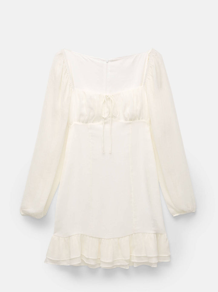 Moudda PULL & BEAR - Robe Mini - Volants Dentelle - Tunisie 3