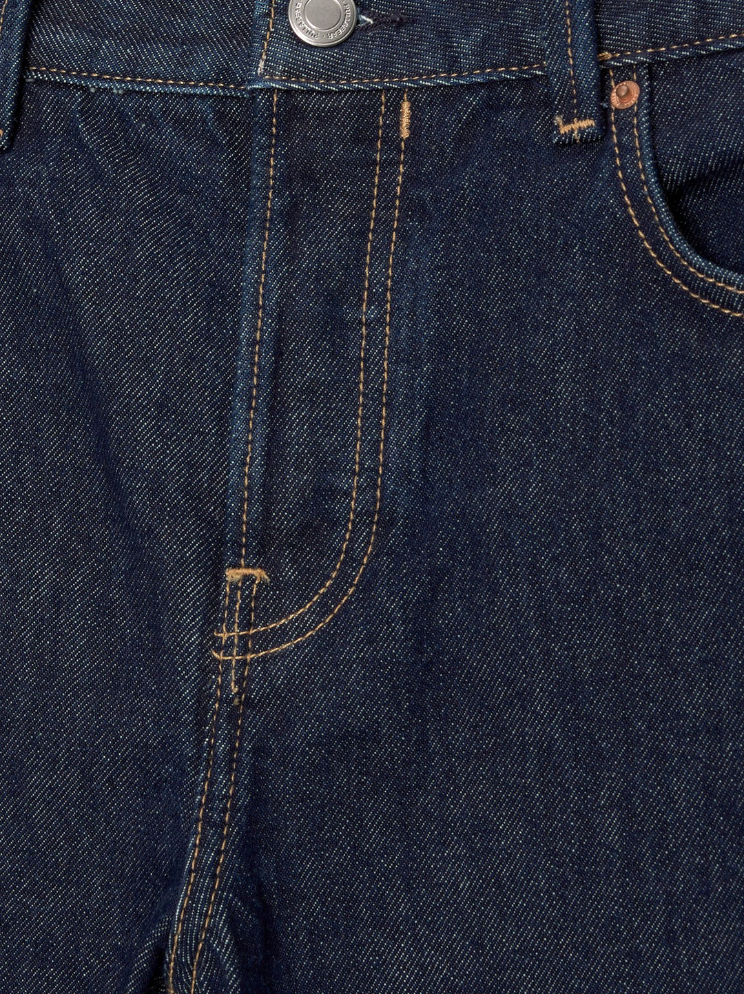 Moudda PULL & BEAR - Pantalon Droit Taille Moyenne Relaxed Selvedge - Tunisie 6