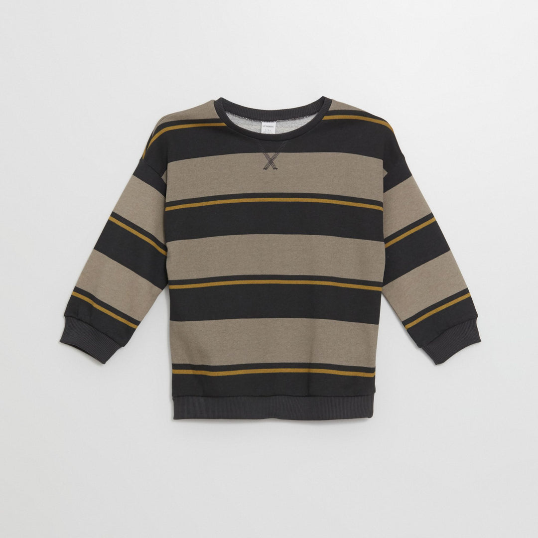 Moudda LC Waikiki - Sweatshirt en jersey Garçon Bande d'anthracite - Tunisie 1