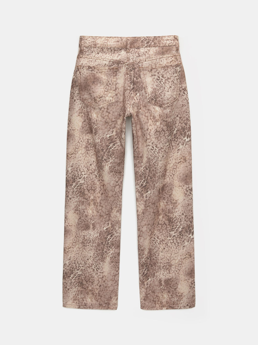 Moudda PULL & BEAR - Pantalon Droit Léopard Serp - Tunisie 1