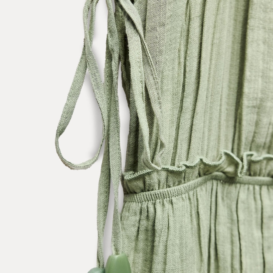 Moudda ZARA - Combinaison rustique froissée manches courtes découpe - Tunisie 3