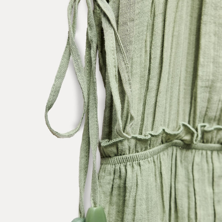 Moudda ZARA - Combinaison rustique froissée manches courtes découpe - Tunisie 3