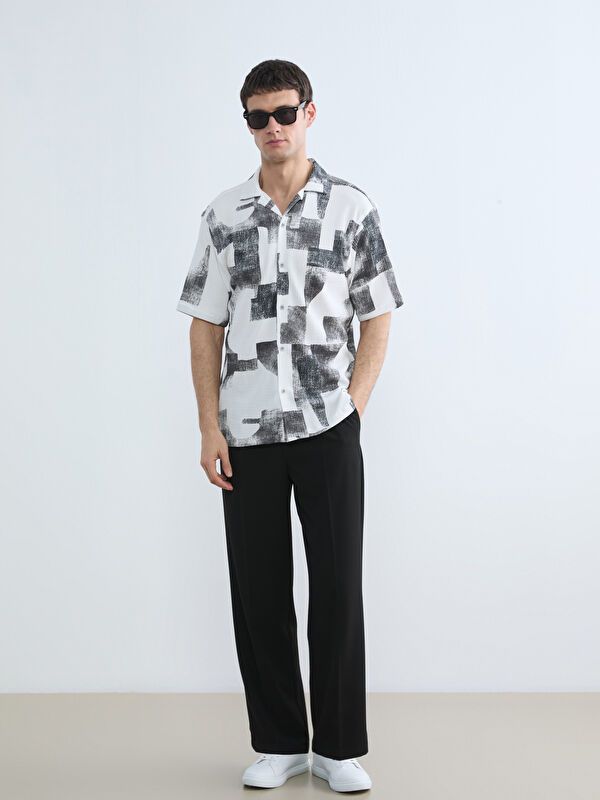 Moudda LC Waikiki - Chemise imprimée manches courtes en tissu pour Homme - Tunisie 2