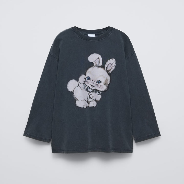 Moudda ZARA - T-shirt imprimé lapin grunge - Tunisie 2