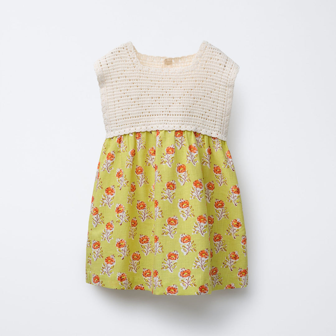 Moudda ZARA - Robe Enfant Imprimé Sceaux - Collection Crochet - Tunisie 1
