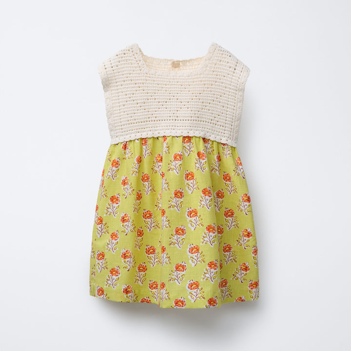 Moudda ZARA - Robe Enfant Imprimé Sceaux - Collection Crochet - Tunisie 1