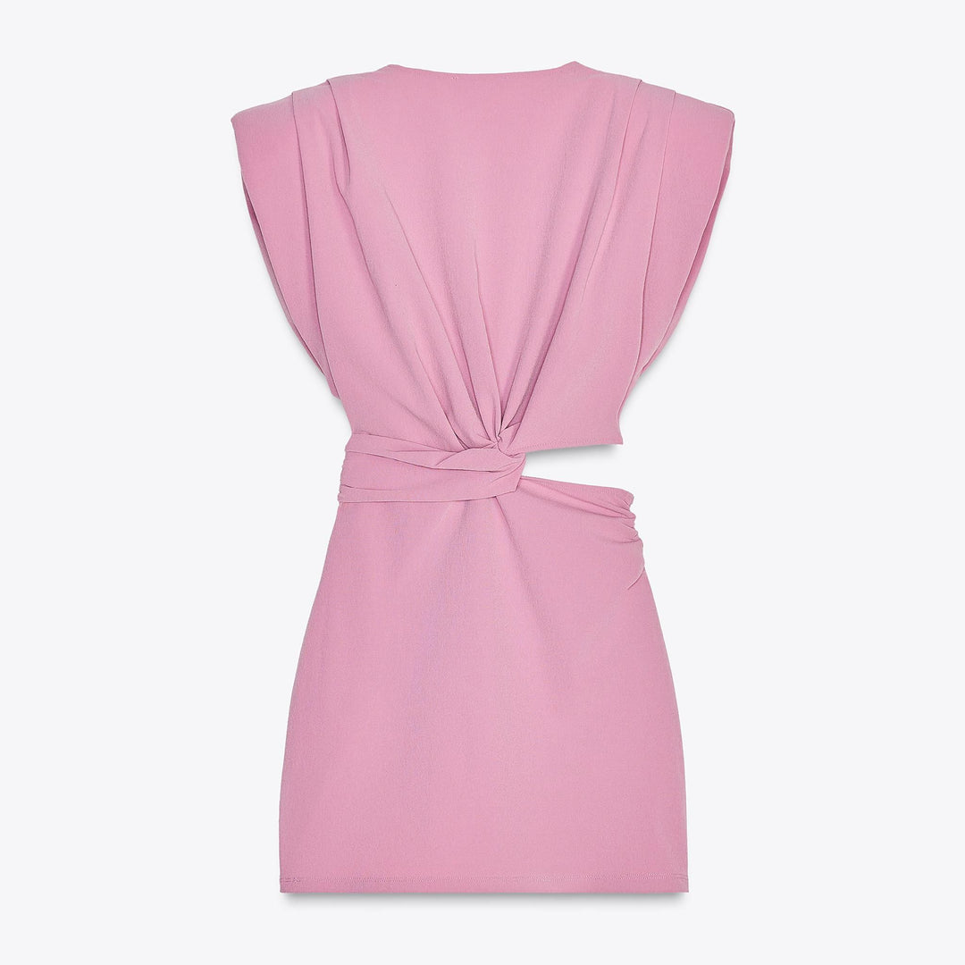 Moudda ZARA - Robe Mini - Épaules & Découpes Fluides - Tunisie 2