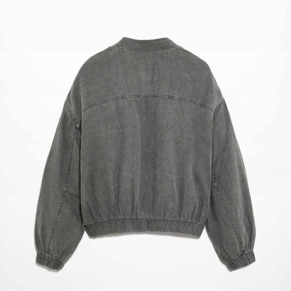 Moudda Oysho - Veste Bomber 100% Lin Lavé - Tunisie 2