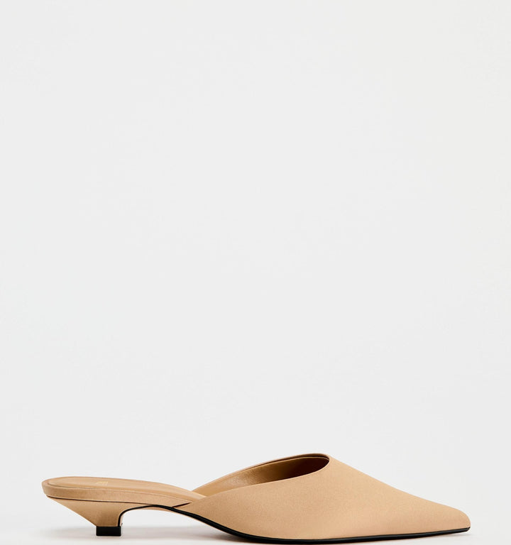 Moudda ZARA - Mule tissu kitten - Tunisie 1