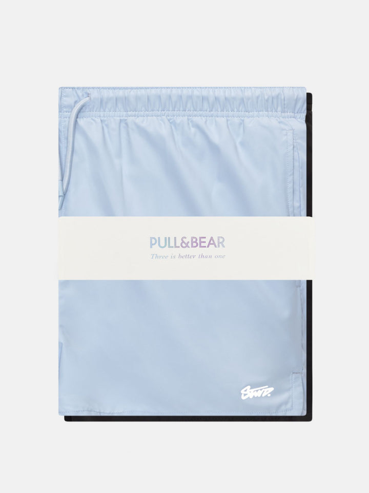 Moudda PULL & BEAR - Multipack 2 Maillots de Bain BSX Poly 100% Recyclé - Tunisie 1