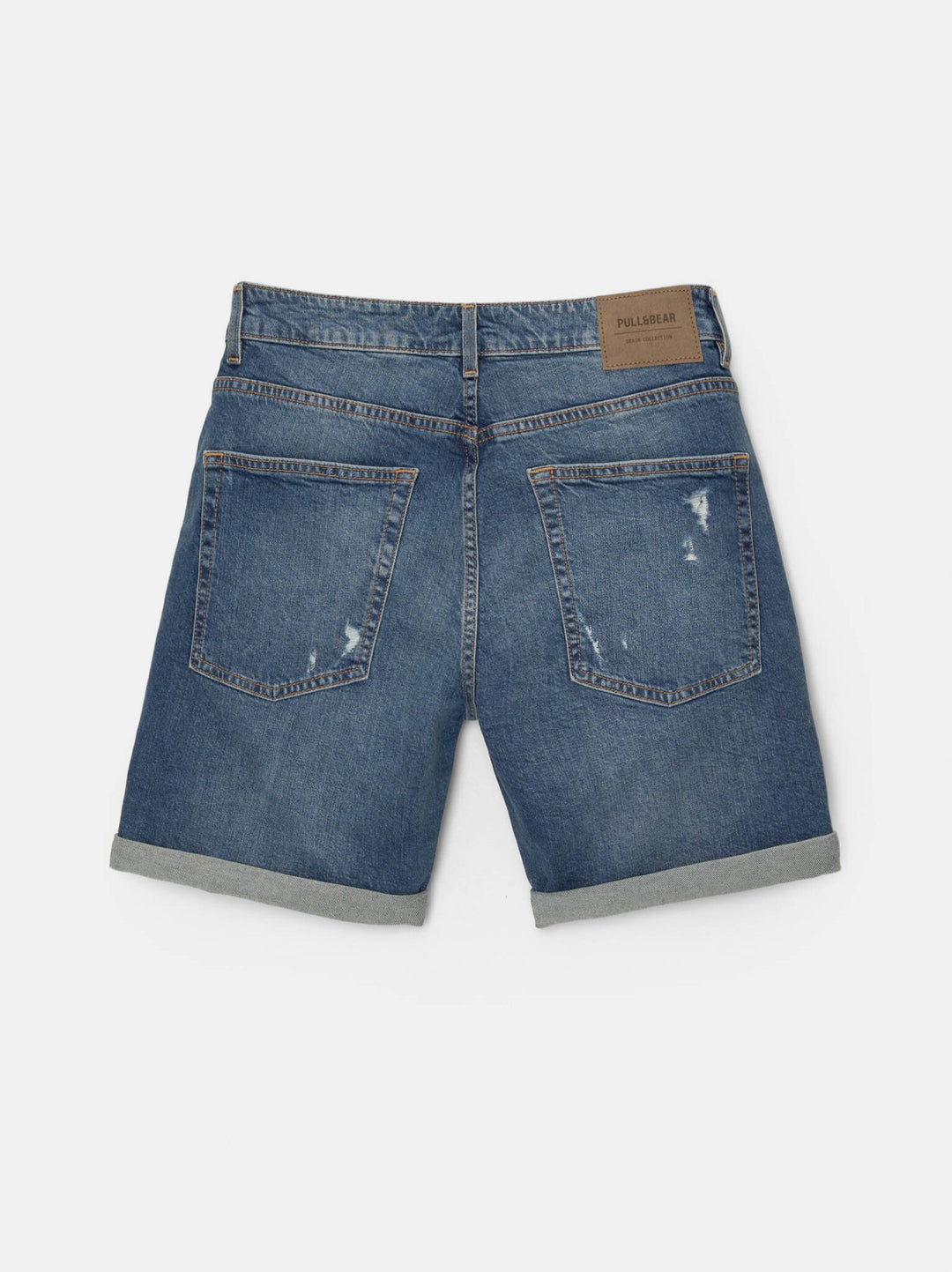 Moudda PULL & BEAR - Bermuda Denim Slim Déchiré - Tunisie 4
