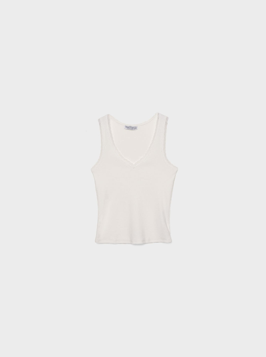 Moudda STRADIVARIUS - T-Shirt S/M Col V avec Dentelle - Tunisie 4