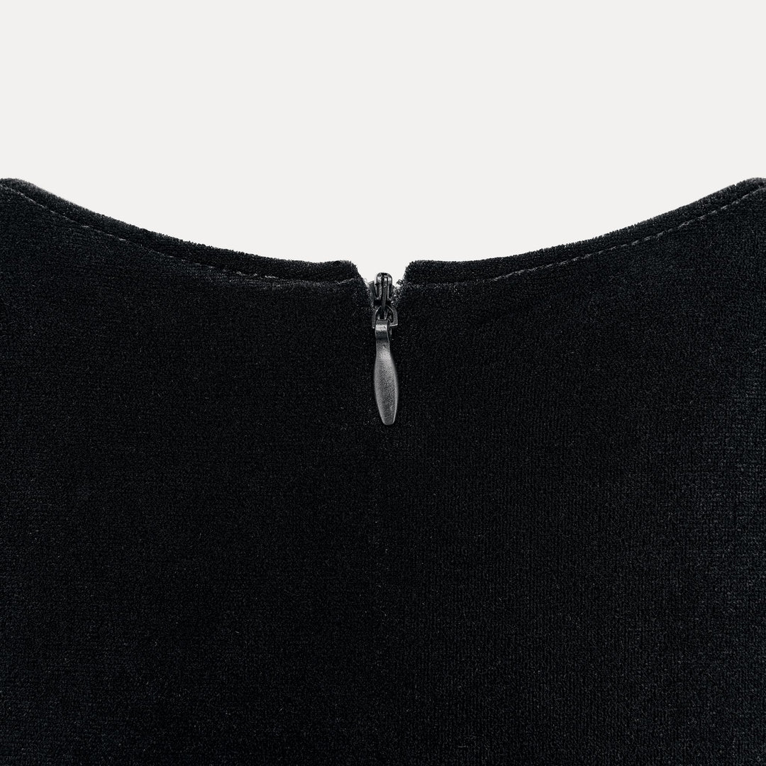 Moudda ZARA - Robe velours godets - Tunisie 5