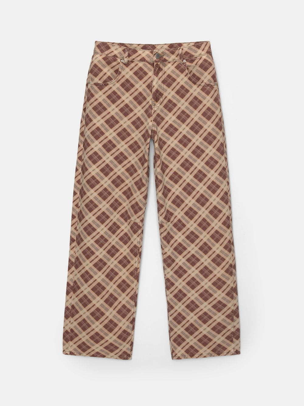 Moudda PULL & BEAR - Pantalon Ballon Baggy Losanges - Tunisie 2