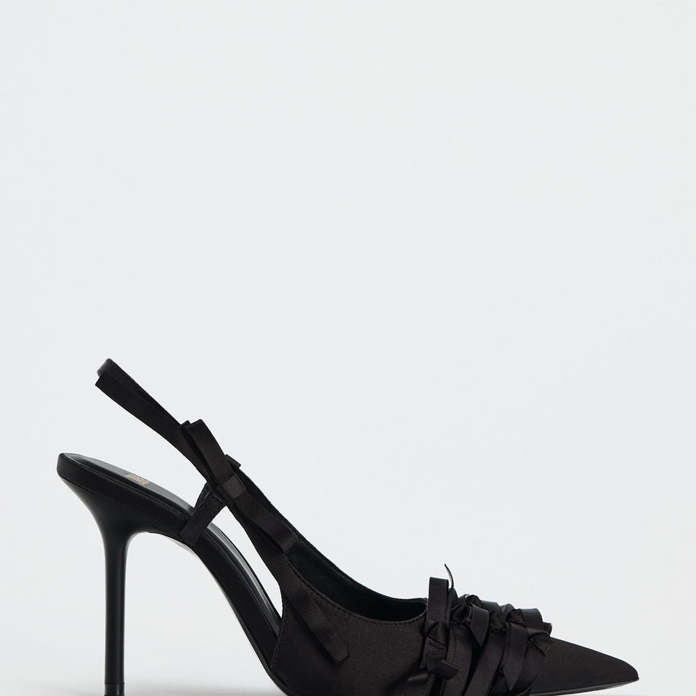 Moudda ZARA - Chaussures talon sans arrière multi-nœuds satin - Tunisie 2