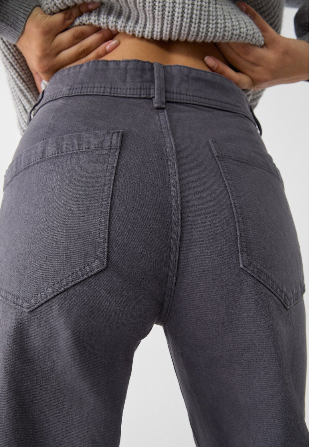 Moudda STRADIVARIUS - Pantalon Straight Minimal 50% Bio - Tunisie 4