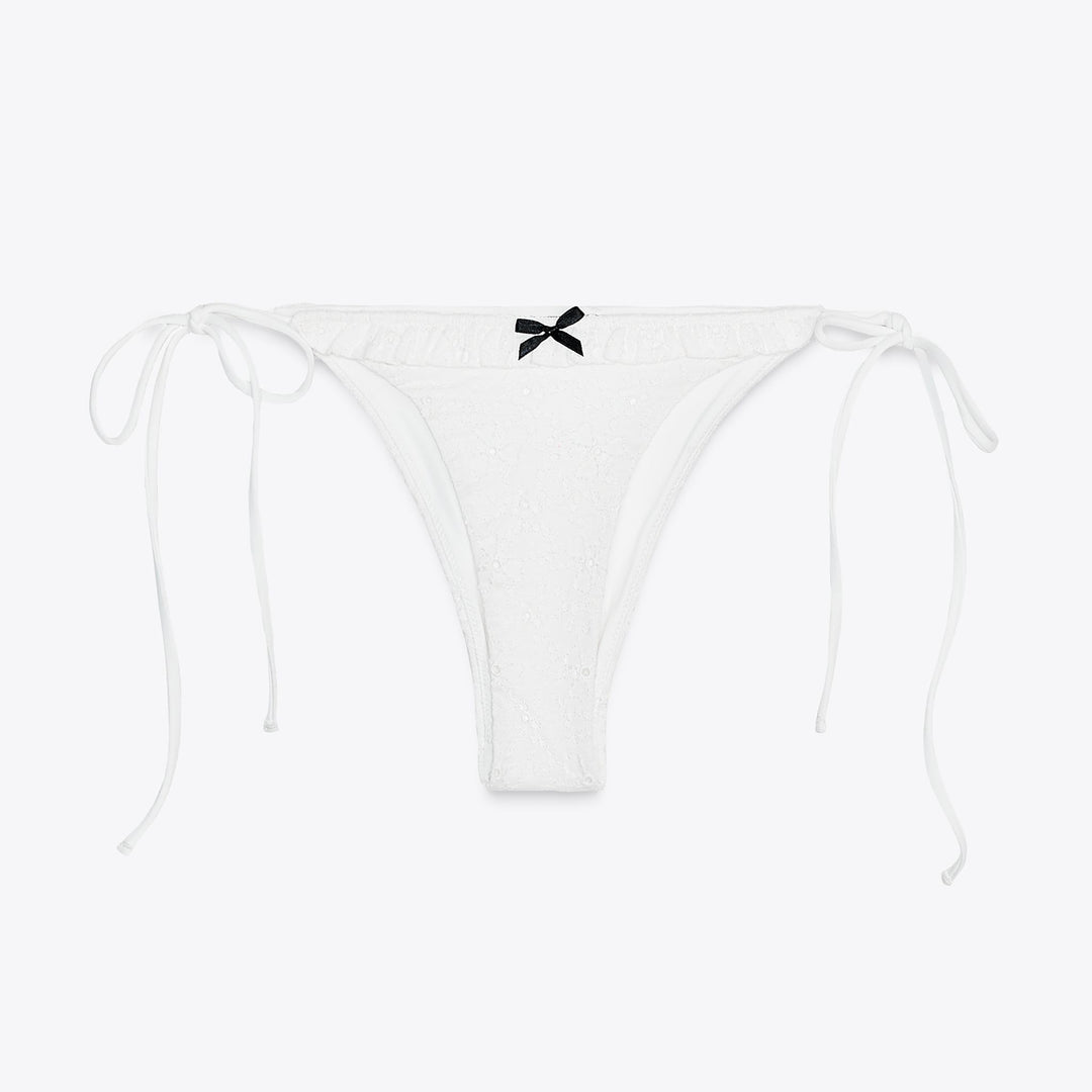 Moudda ZARA - Culotte Bikini - Bride & Broderie Suisse - Tunisie 1