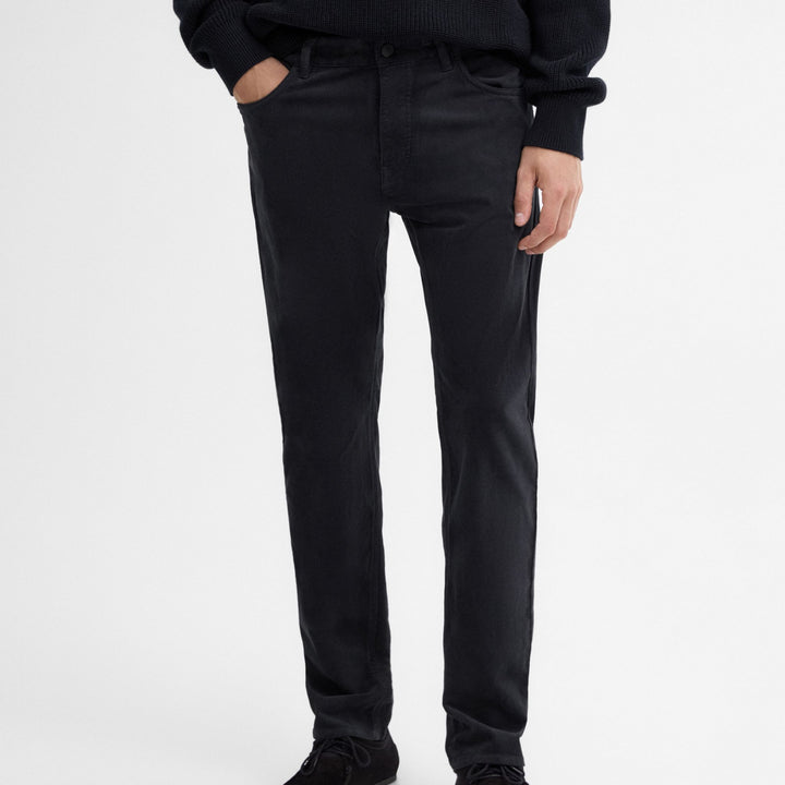 Moudda Massimo Dutti - Pantalon jean velours côtelé diagonal coupe slim - Tunisie 8