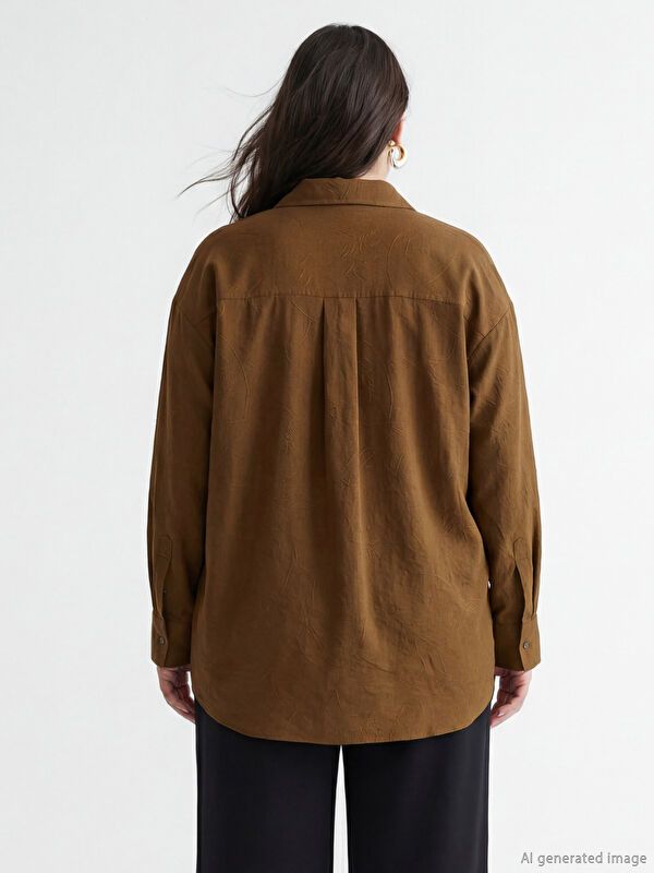 Moudda LC Waikiki - Tunique manches longues en tissu pour Femme - Tunisie 4