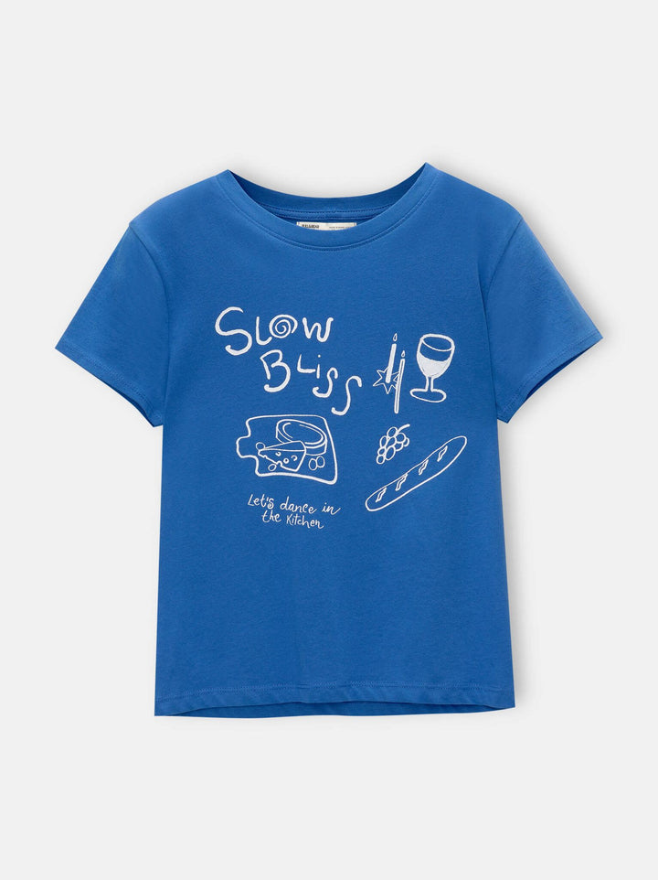 Moudda PULL & BEAR - Body Graphique Illustration Ligne Nourriture - Tunisie 4