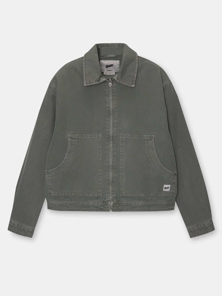 Moudda PULL & BEAR - Veste Coton Lavé Teinture Garment - Tunisie 3
