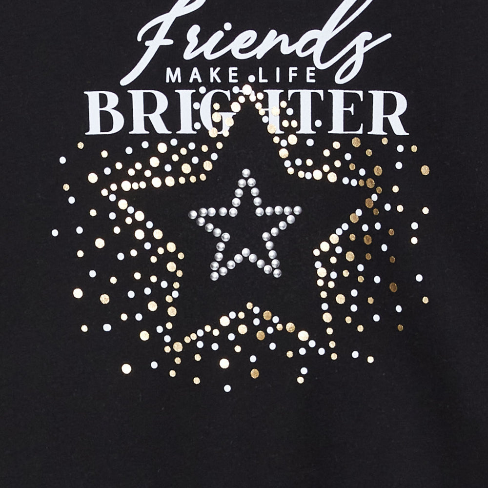 Moudda LC Waikiki - Body en jersey manches longues Fille Noir - Tunisie 2