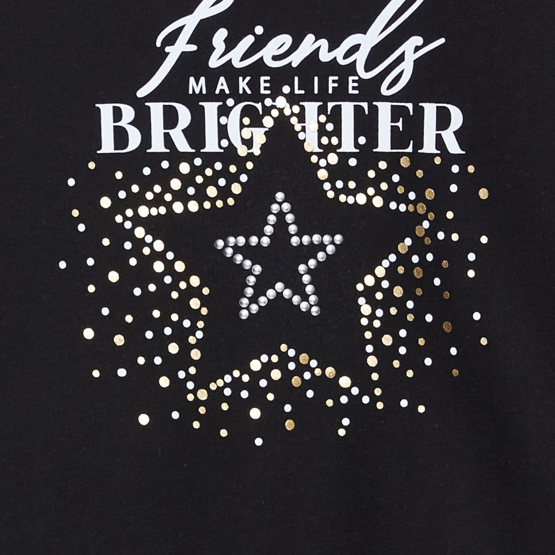 Moudda LC Waikiki - Body en jersey manches longues Fille Noir - Tunisie 2