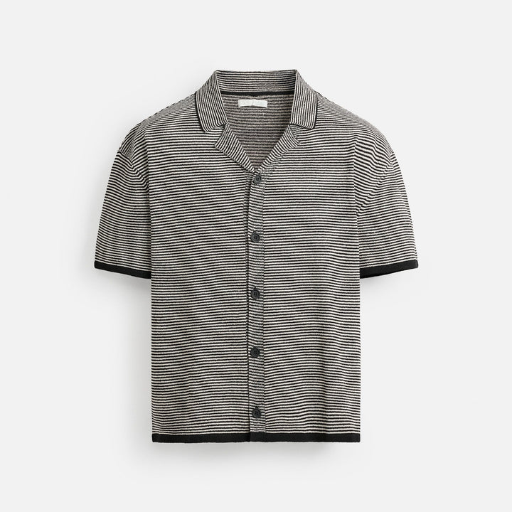 Moudda ZARA - Chemise Manches Courtes - Rayures - Tunisie 1