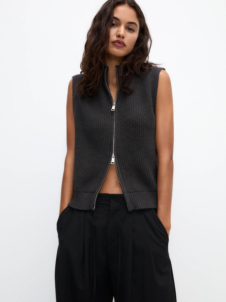 Moudda PULL & BEAR - Gilet Perlé à Fermeture - Tunisie 6