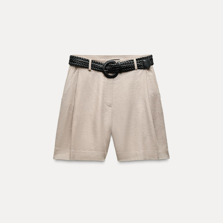 Moudda ZARA - Short à ceinture tressée - Tunisie 2