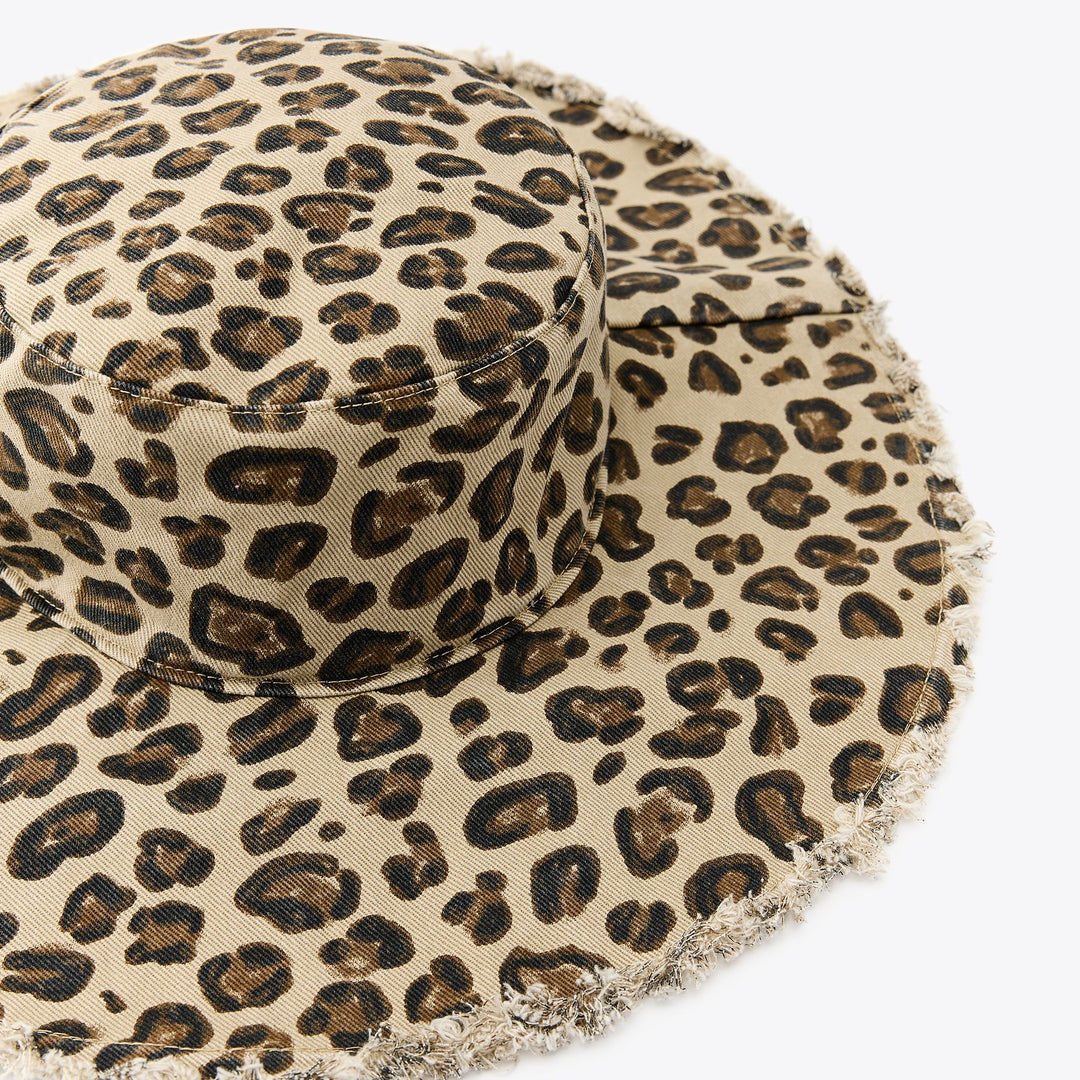 Moudda ZARA - Chapeau Bucket - Serge, Imprimé Animal & Large Bord - Tunisie 3