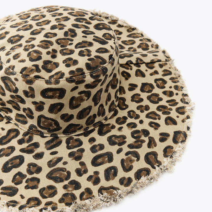 Moudda ZARA - Chapeau Bucket - Serge, Imprimé Animal & Large Bord - Tunisie 3