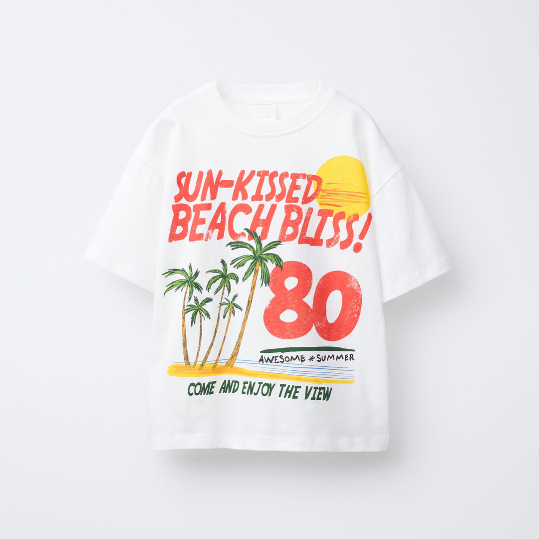 Moudda ZARA - T-Shirt Fille - Sun Kissed - Tunisie 1