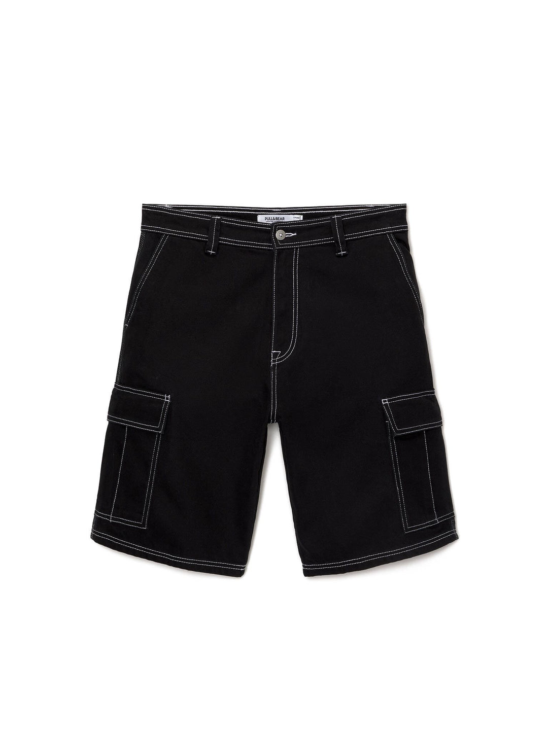 Moudda PULL & BEAR - Bermuda Cargo Coutures Contrastées - Tunisie 5