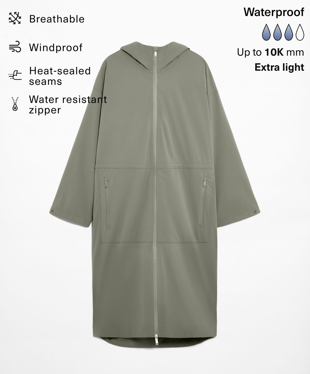 Moudda Oysho - Imperméable Extraléger Long - Tunisie 1
