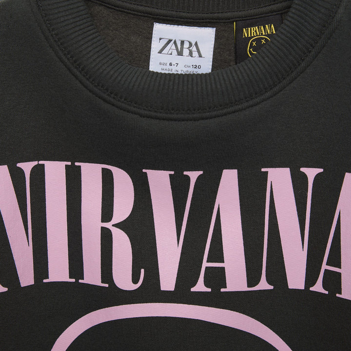 Moudda ZARA - Sweat fille Nirvana - Tunisie 3
