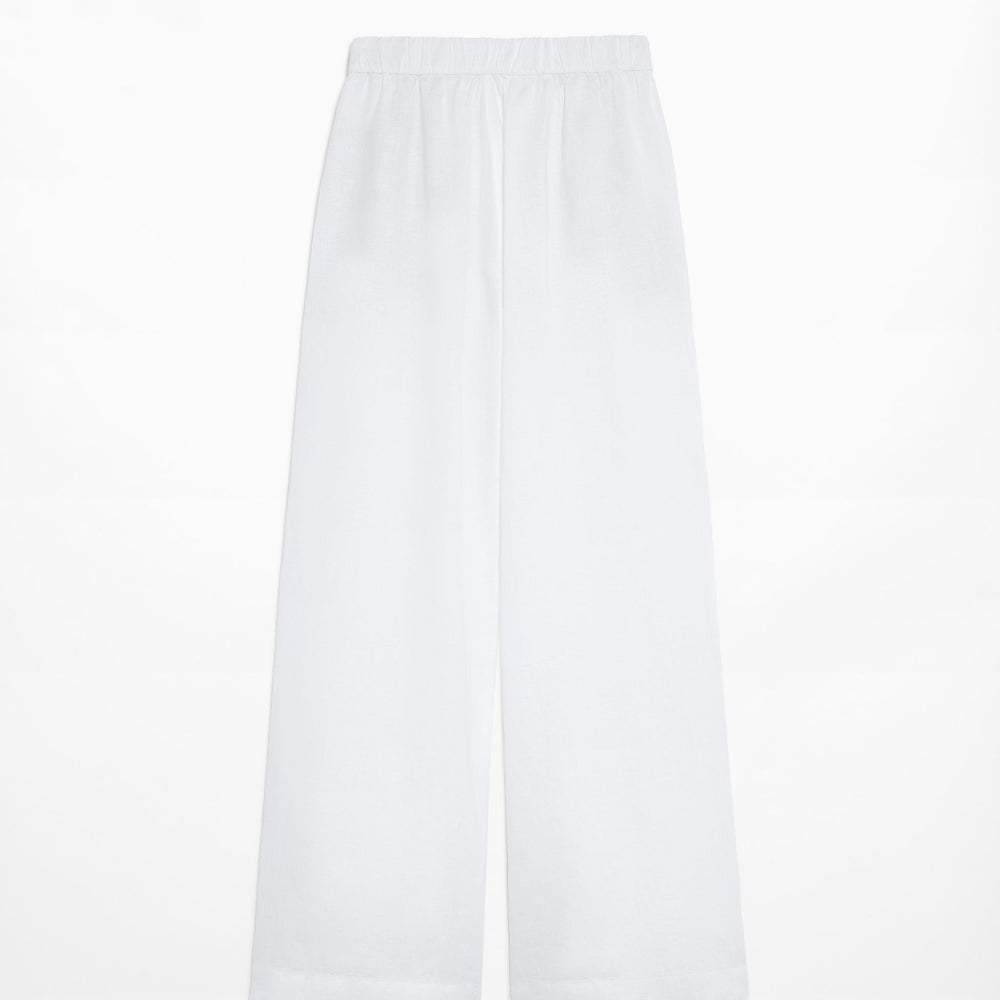 Moudda Oysho - Pantalon 100% Lin Coupe Tailleur Taille Haute - Tunisie 2