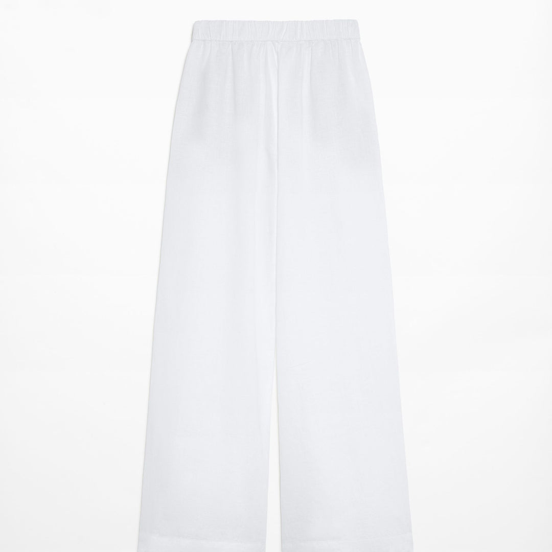 Moudda Oysho - Pantalon 100% Lin Coupe Tailleur Taille Haute - Tunisie 2
