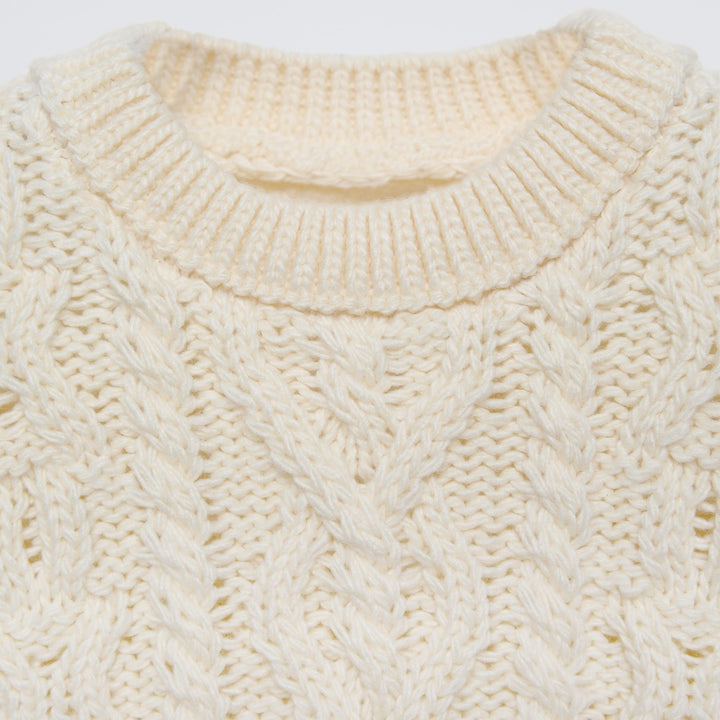 Moudda ZARA - Pull Enfant - Tresses & Dentelle Bas (6T) - Tunisie 3