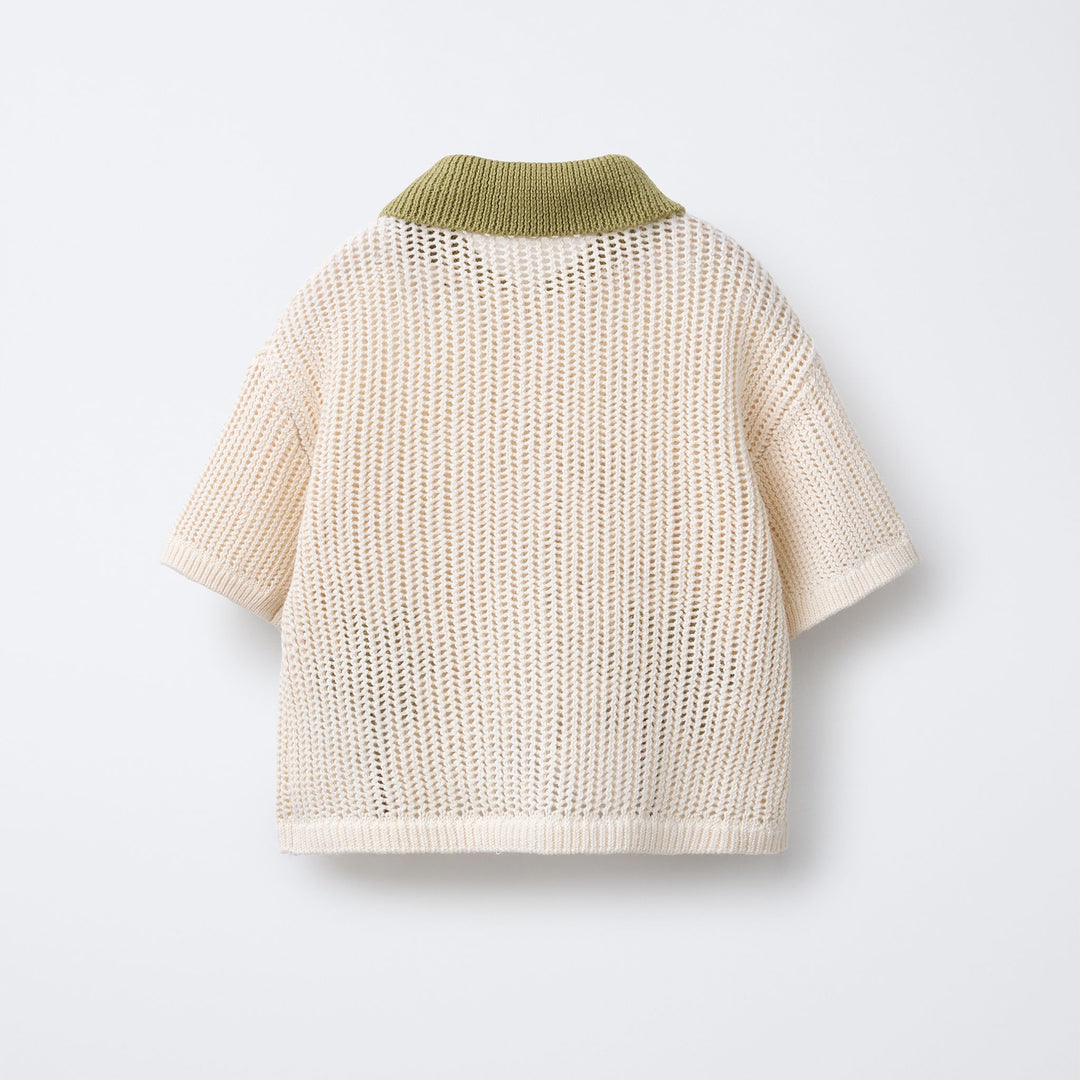 Moudda ZARA - Chemise Maille Enfant - Palmiers Brodés (6T) - Tunisie 2