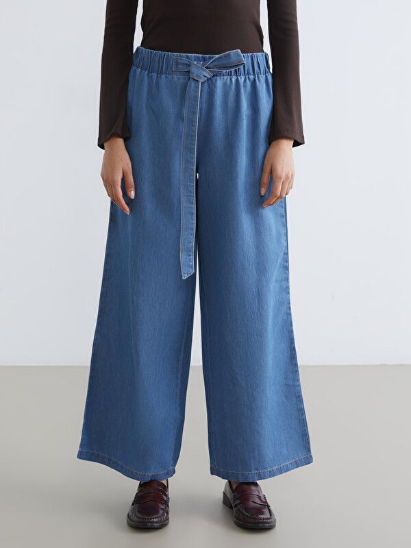 Moudda LC Waikiki - Pantalon en jean pour Femme couleur Rodeo Bleu indigo moyen - Tunisie 2