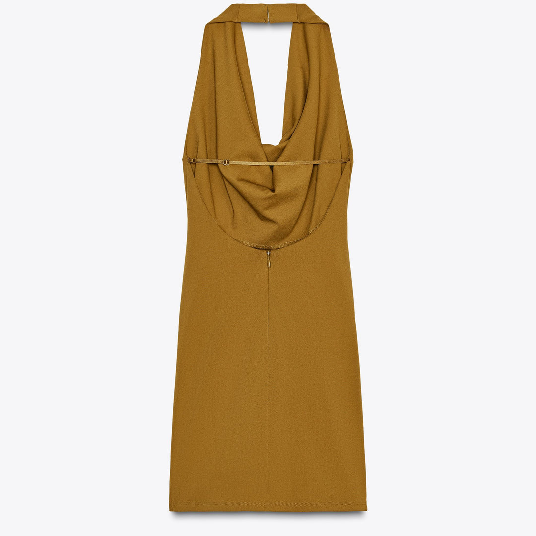 Moudda ZARA - Robe Mini Halter - Drapé - Tunisie 2